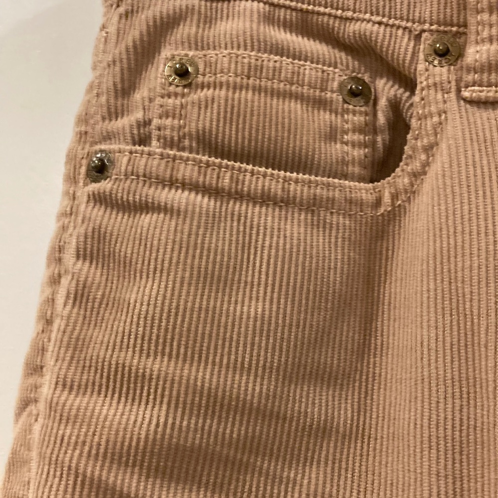 Tan Corduroy J Crew Jeans-Size 27M